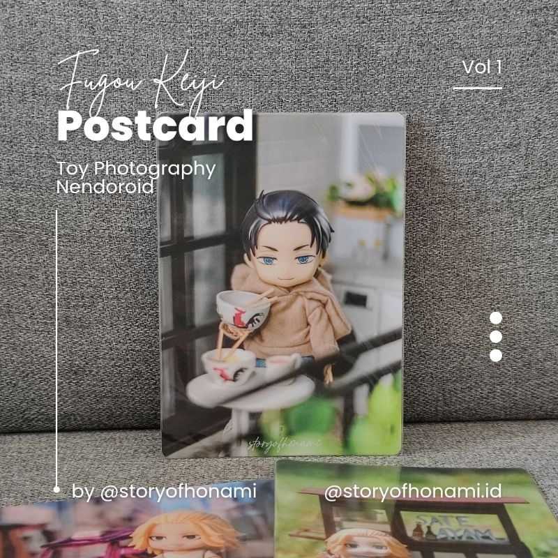 Fugou Keiji Balance Unlimited Postcard Toy Nendoroid Photography