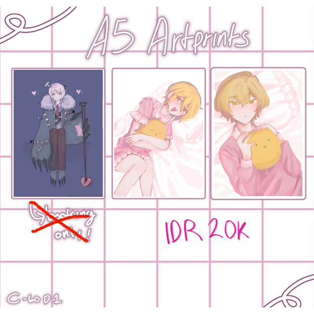 Limbus Company Artprints FANMERCH
