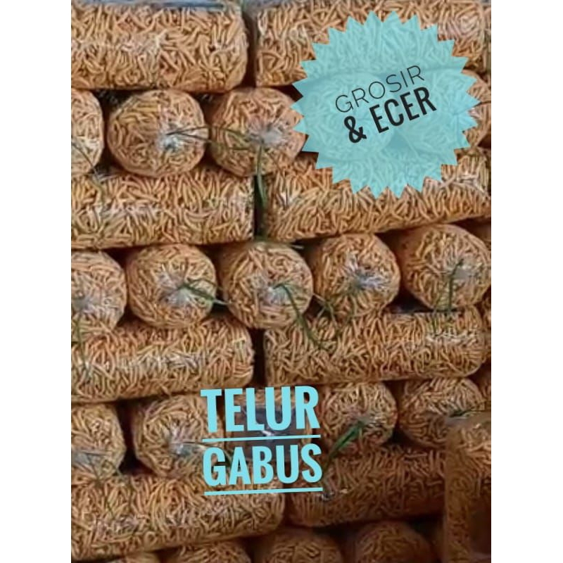 

Telor Gabus Gurih 1000gram