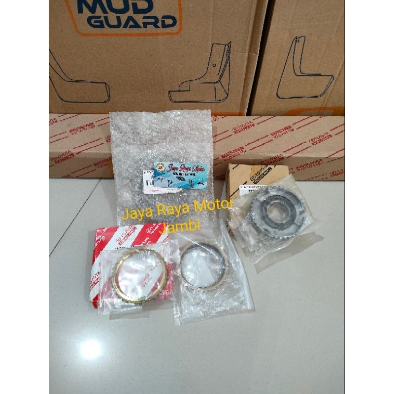 1Set Hub Luar dalam gigi singkromis kuning transmisi gigi 3 4 Hilux Double Cabin Old ASLI