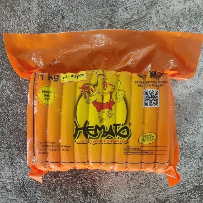 

Hemato Sosis Ayam 1kg