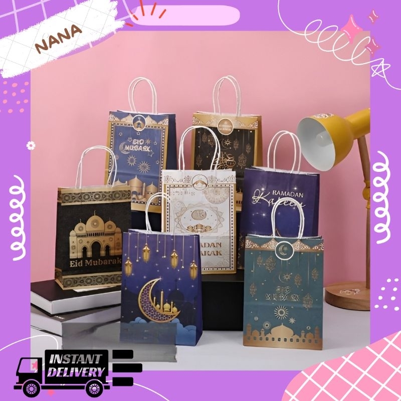 

PAPER BAG KRAFT EID GIFT BAG LEBARAN TAS HADIAH IDUL FITRI