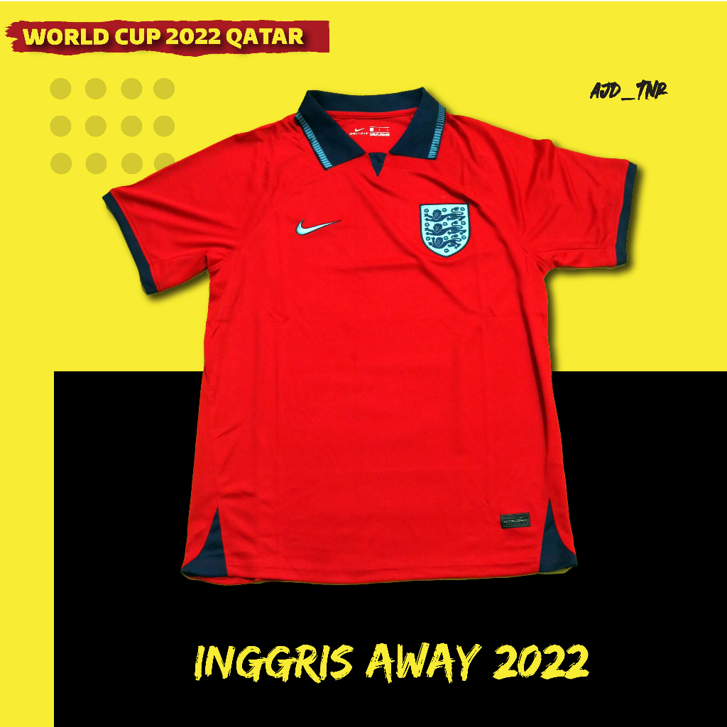 Jersey Inggris Away 2022