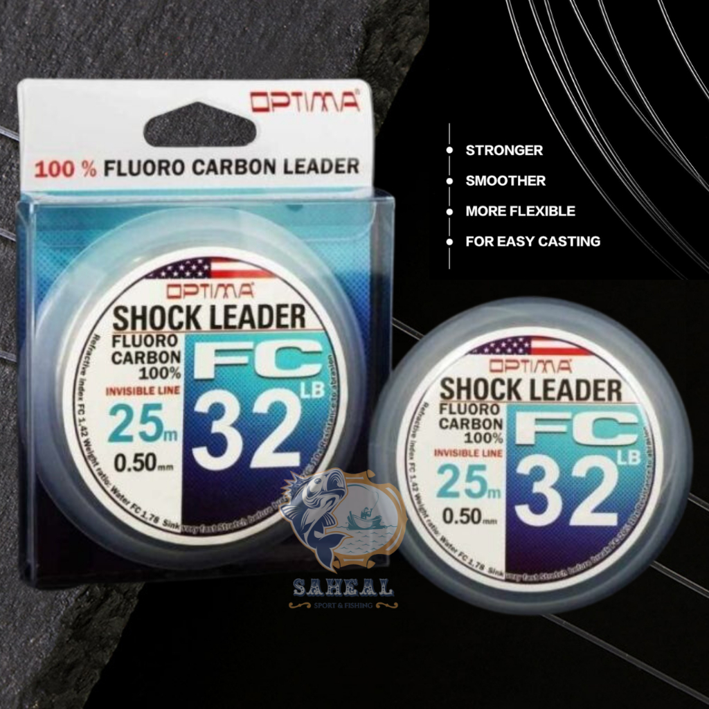 Senar Shock Leader Optima Fluorocarbon 100%