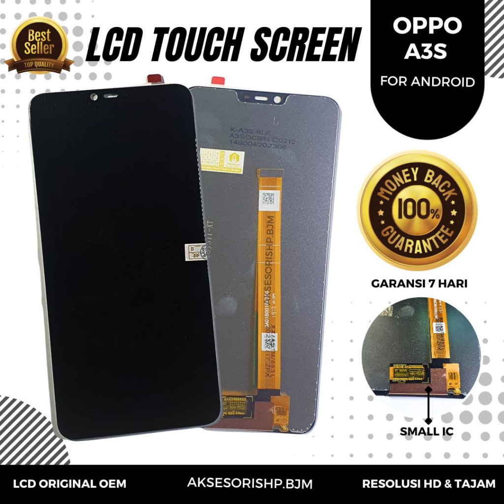 LCD Touchscreen Oppo A3s Ori Oem