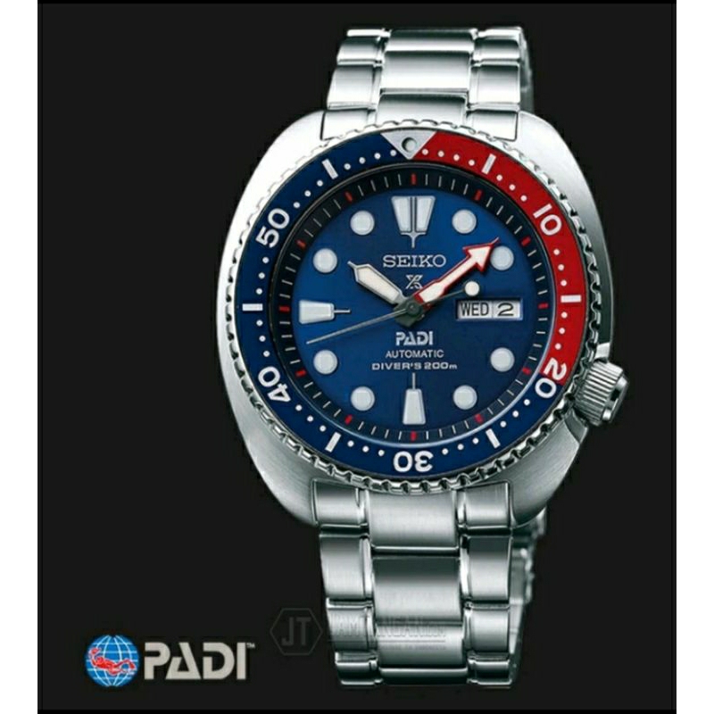 Jam Tangan Seiko Prospex Turtle PADI SRPA21K1 Automatic Divers 200M