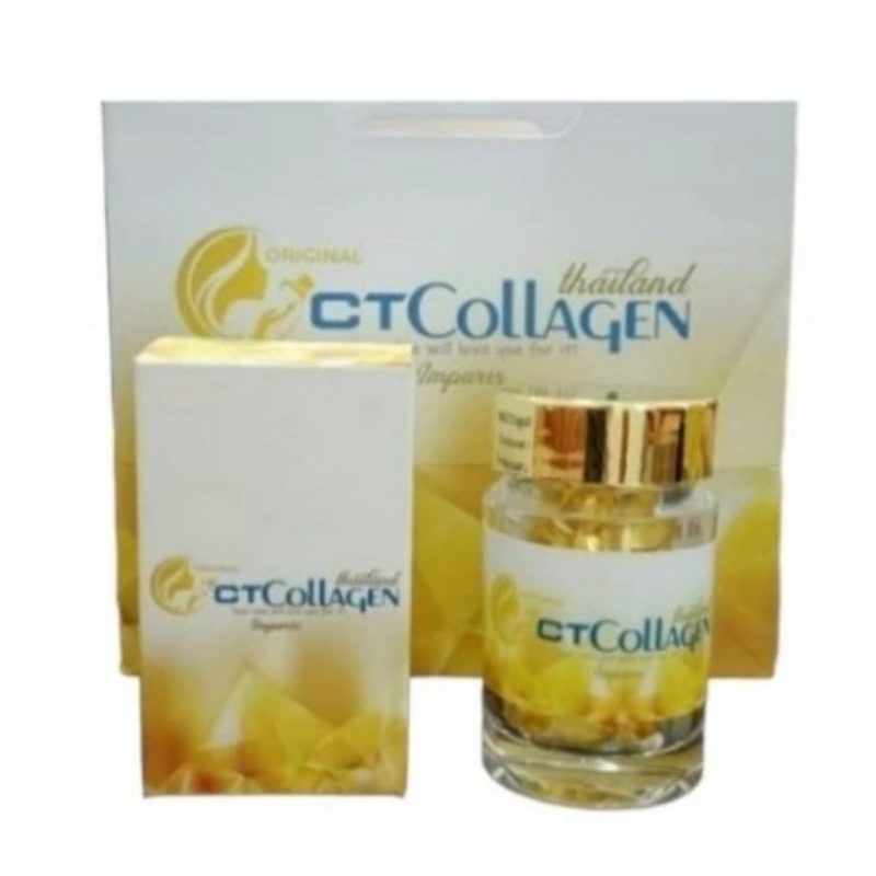 CT Collagen Thailand Original 100 % Suplemen Pemutih Badan Dan Wajah