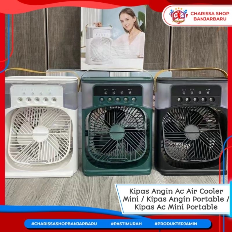 Kipas Angin Ac Air Cooler Mini / Kipas Angin Portable / Kipas Ac Mini Portable