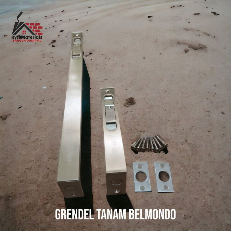 Grendel tanam belmondo / Grendel pintu tanam / Selot pintu tanam