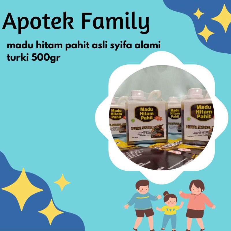 

MADU HITAM PAHIT ASLI SYIFA ALAMI TURKI 500GR