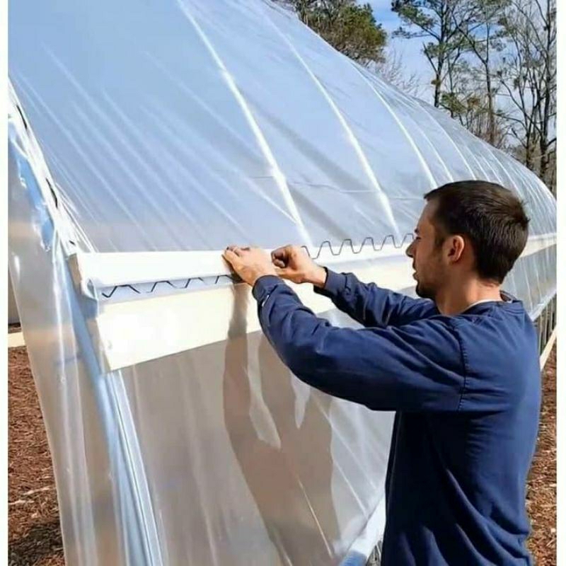 spring clip greenhouse 2 meter alat penjepit plastik UV