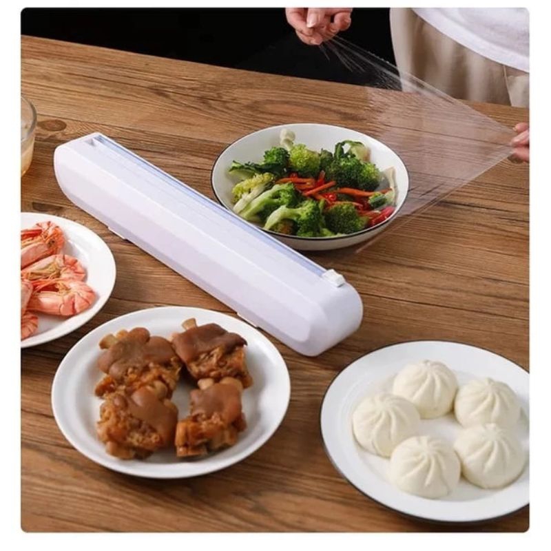 Alat Pemotong Plastik Makanan / Cling Wrap Dispenser Wrap Plastic