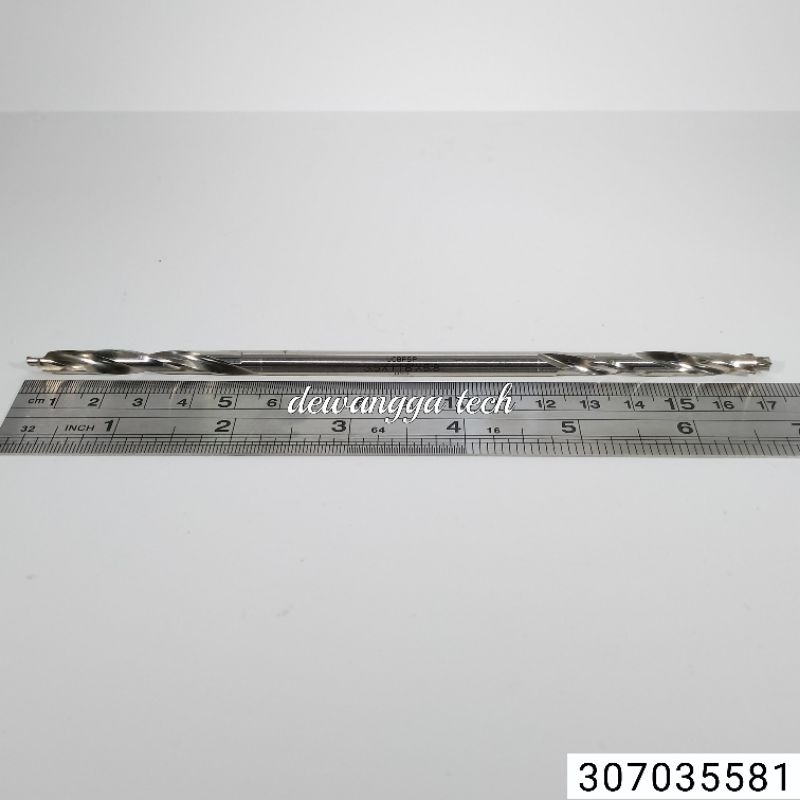 Yamawa center drill 3.5 x 118 x 5.8 mata bor center 3.5mm x 118 long hss