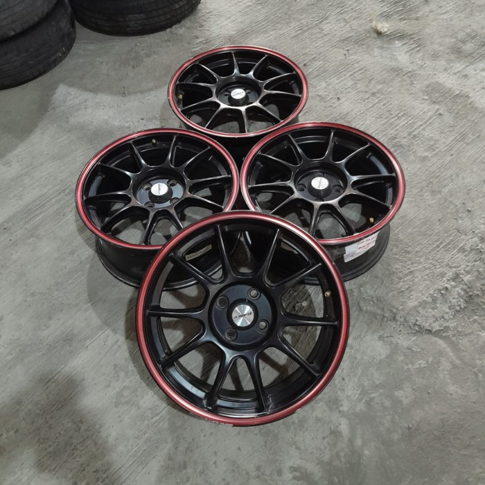 Velg Mobil Bekas Hsr Zico Ring 16 Lebar 7 Pcd 4x100 Offset/Et 42