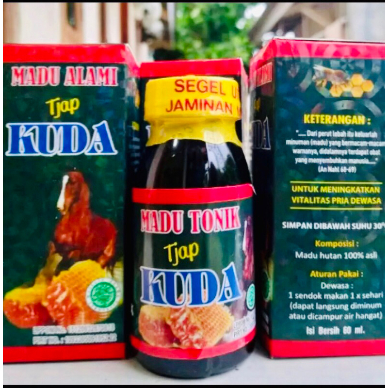 

Madu Tonik Tjap Kuda 6x Madu Alami Asli