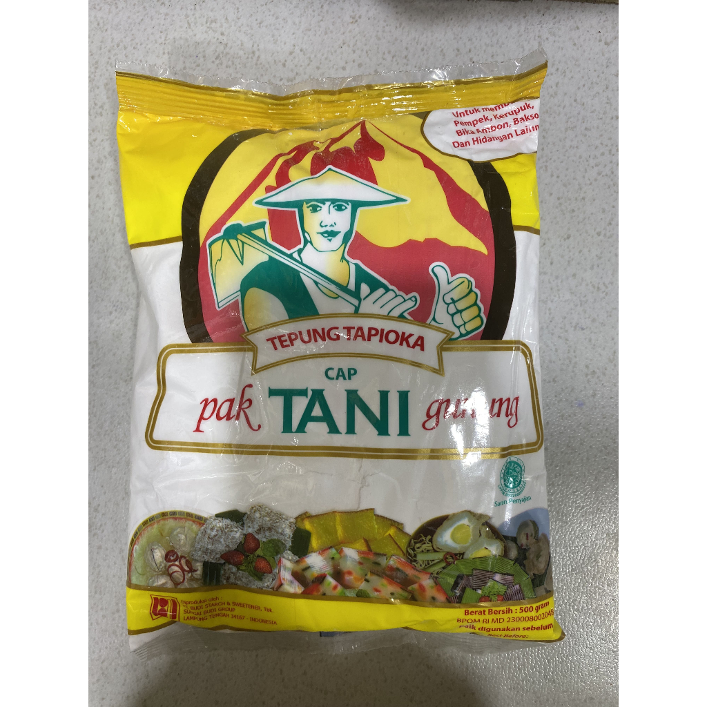 

Tepung Tapioka Cap Pak Tani Gunung