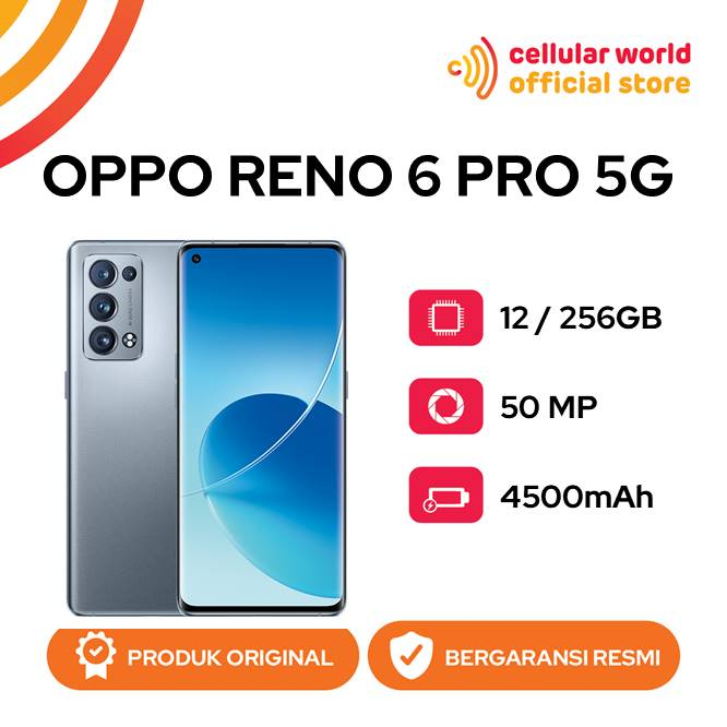 (Second) Oppo Reno 6 Pro 5G 12/256GB Gray