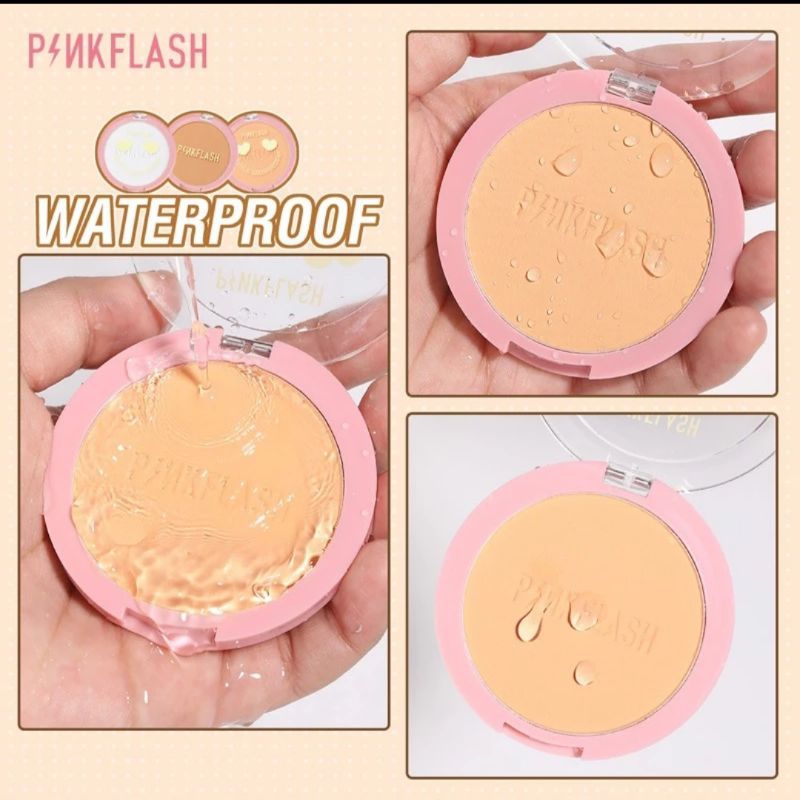 Pink Flash Lasting Matte Powder (Bedak Padat)