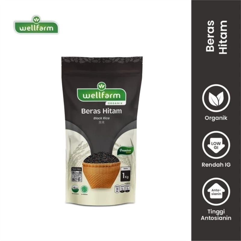 

Wellfarm Beras Hitam Organik (1 Kg)