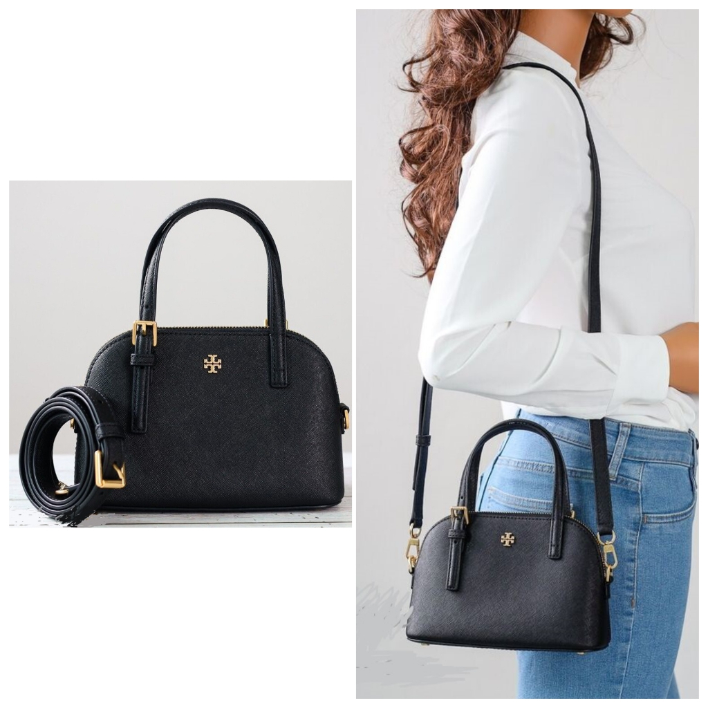 Tas TB Emerson Mini Dome Satchel Crossbody sz 20x14x8cm