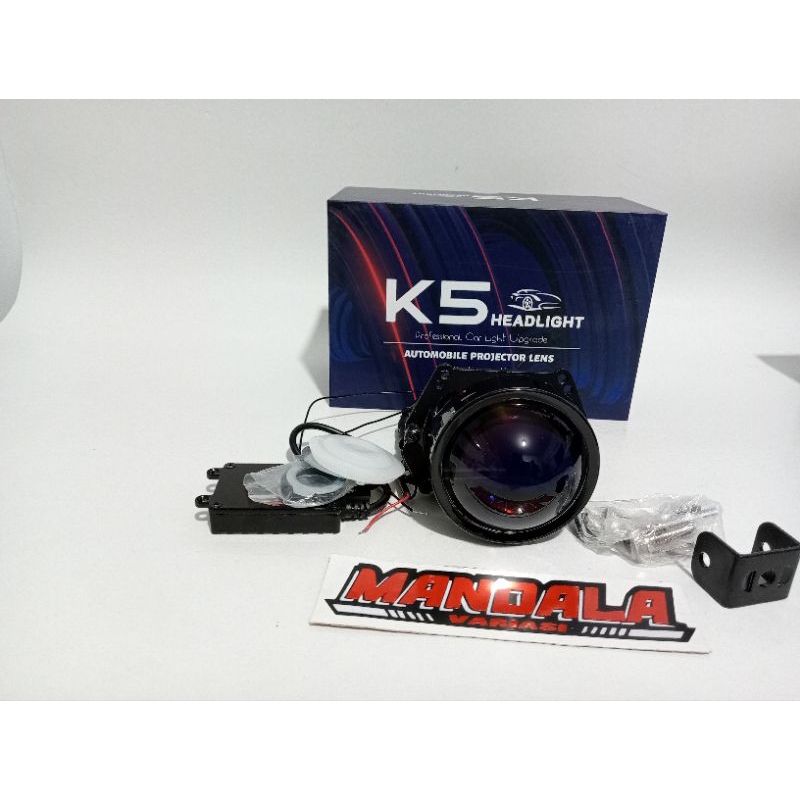 LAMPU PROJIE PROJEKCTOR K5 BILED 3 INCH