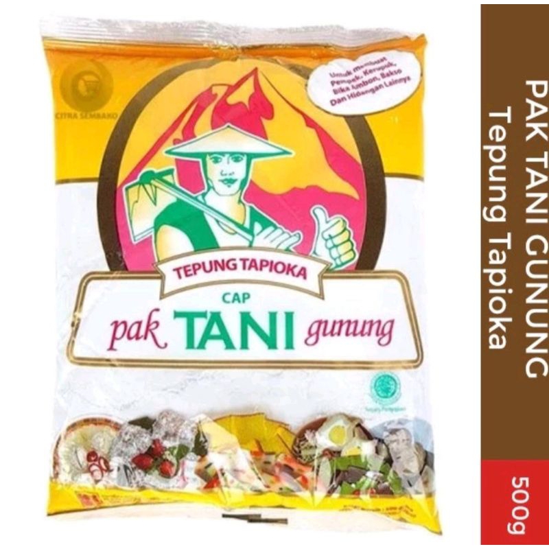 

TEPUNG TAPIOKA PAK TANI GNUNG 500G