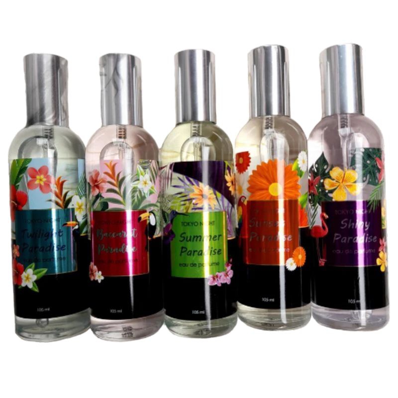 Tokyo Night Paradise Series Eau De Parfum 105ml | Parfum Wanita Wangi Tahan Lama Pemikat Dan Disukai
