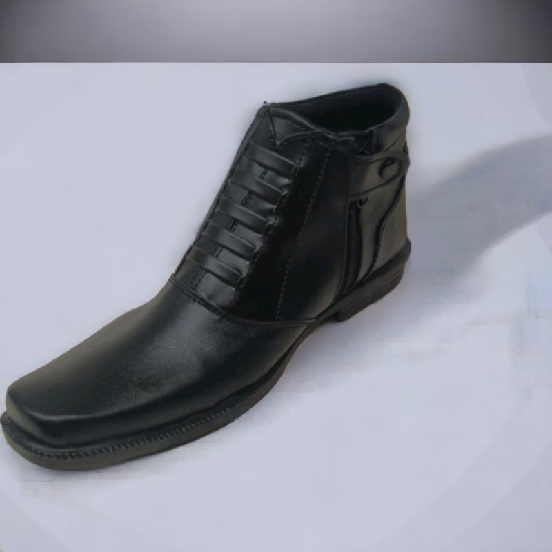Sepatu Boots PDH fantofel kickers Pria hitam
