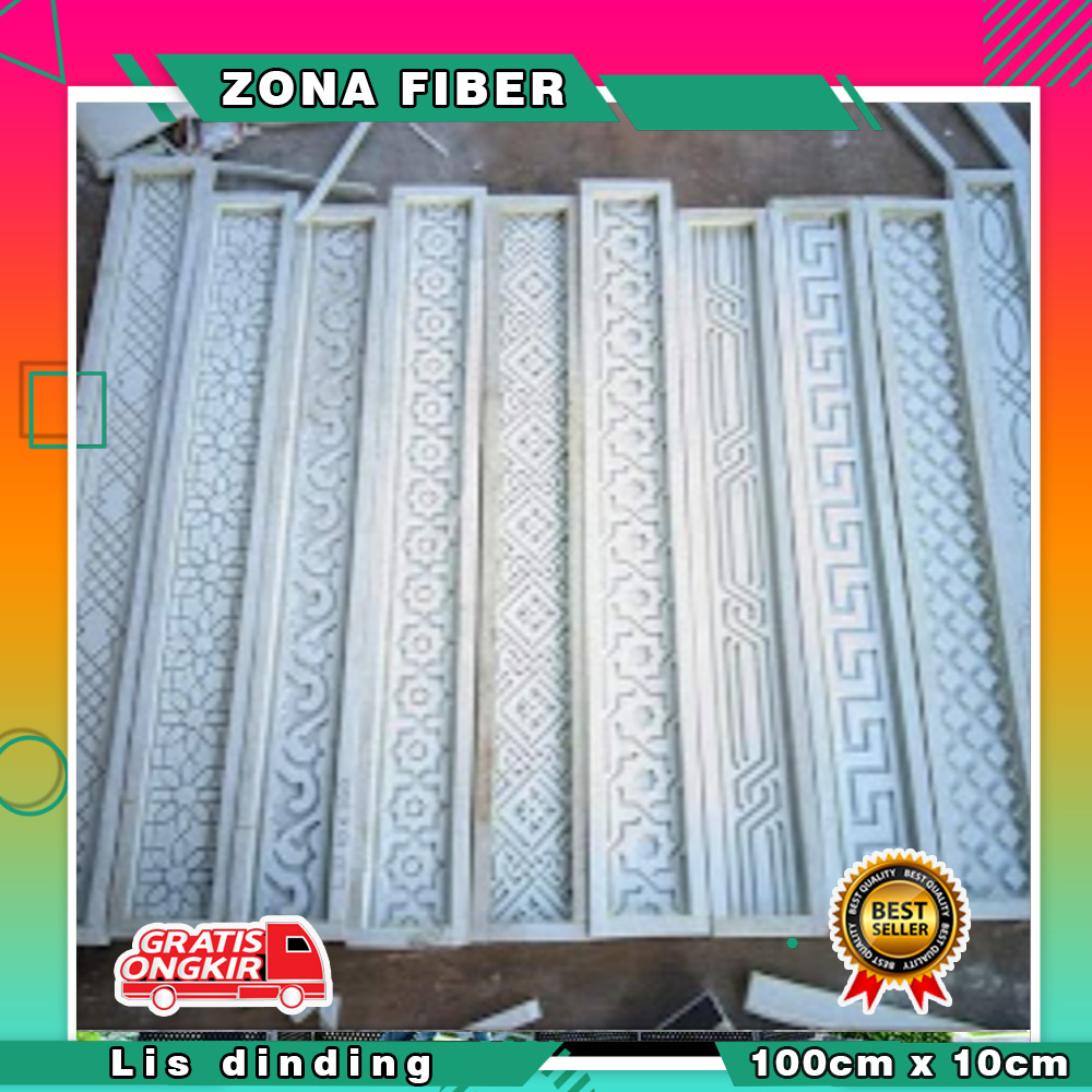Cetakan lis gypsum / lis dinding / lis plafon gypsum / lis dinding bawah bisa REQUES motif dan ukura