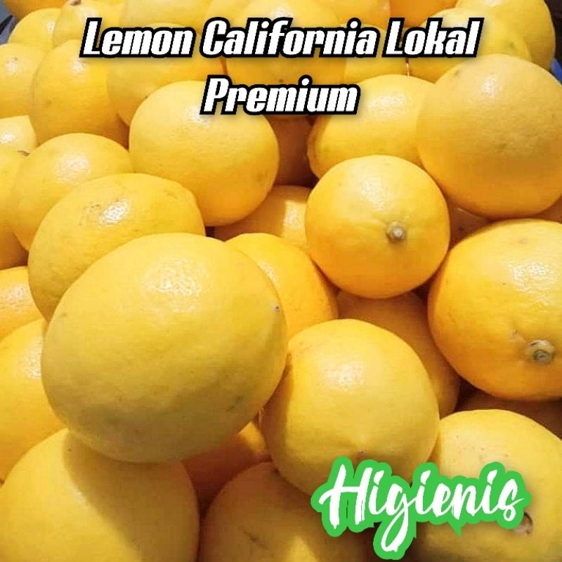 

Jeruk Lemon california/Lokal segar higienis premium 1kg