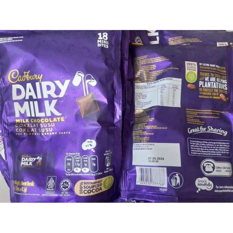 

Cadbury Dairy Mllk (Milk Chocolate)