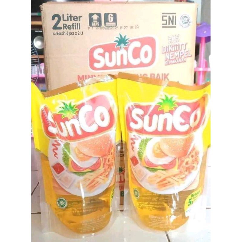 

Minyak goreng sunco 2 liter
