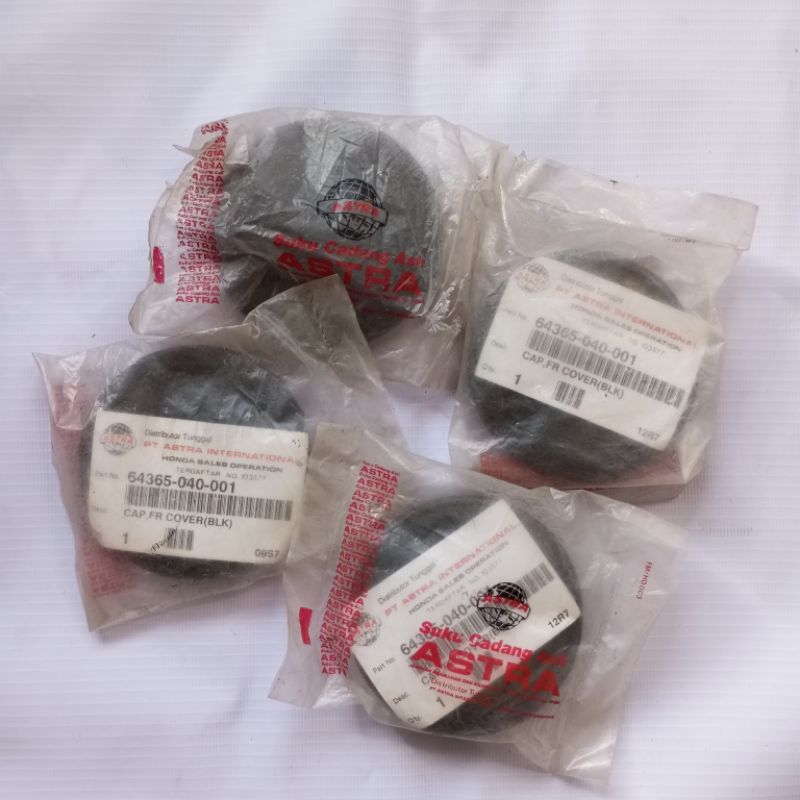 TUTUP BUSI SUMPAL SAYAP HITAM HONDA ASTREA GRAND ASTREA IMPRESSA LEGENDA ORIGINAL NOS ASTRA