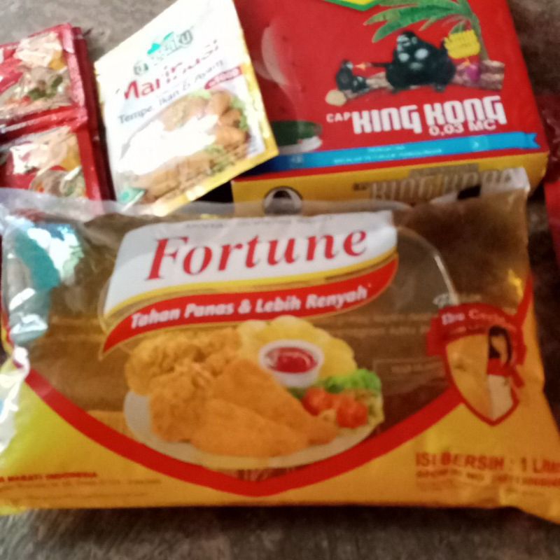 

minyak Fortune Bantal kemasan 1 ltr
