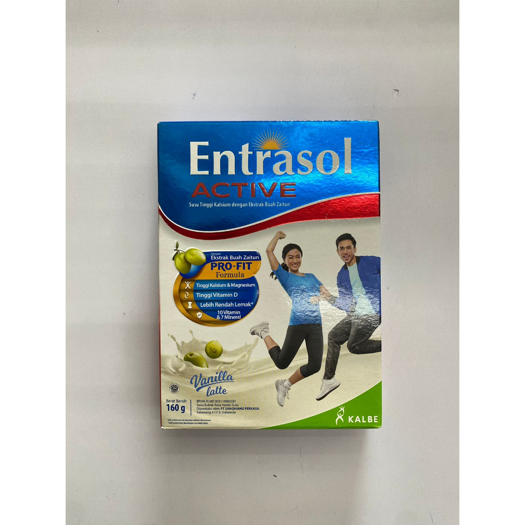 

ENTRASOL ACTIVE DENGAN EKSTRAK BUAH ZAITUN 160 GR