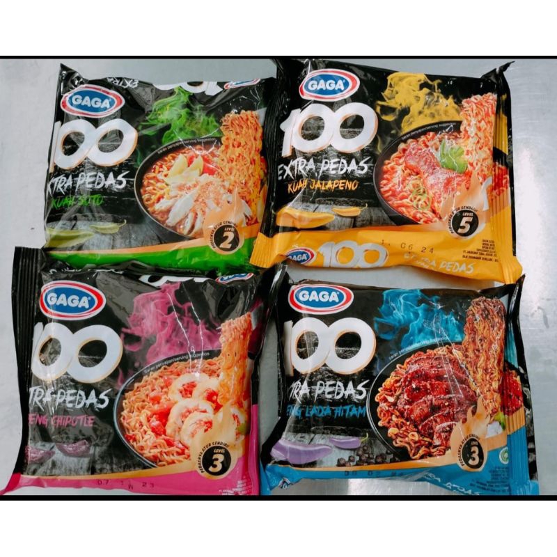 

Mie gaga 100 extra pedas dapat 5pcs free kopi