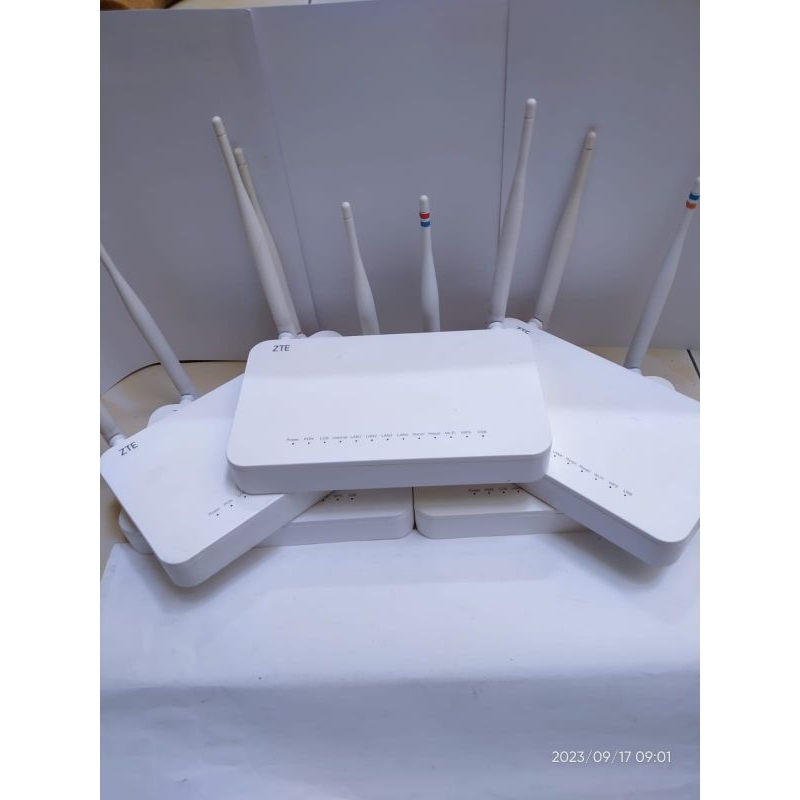 ROUTER ONT GPON ZTE ZXHN F609 V1 V2 V3