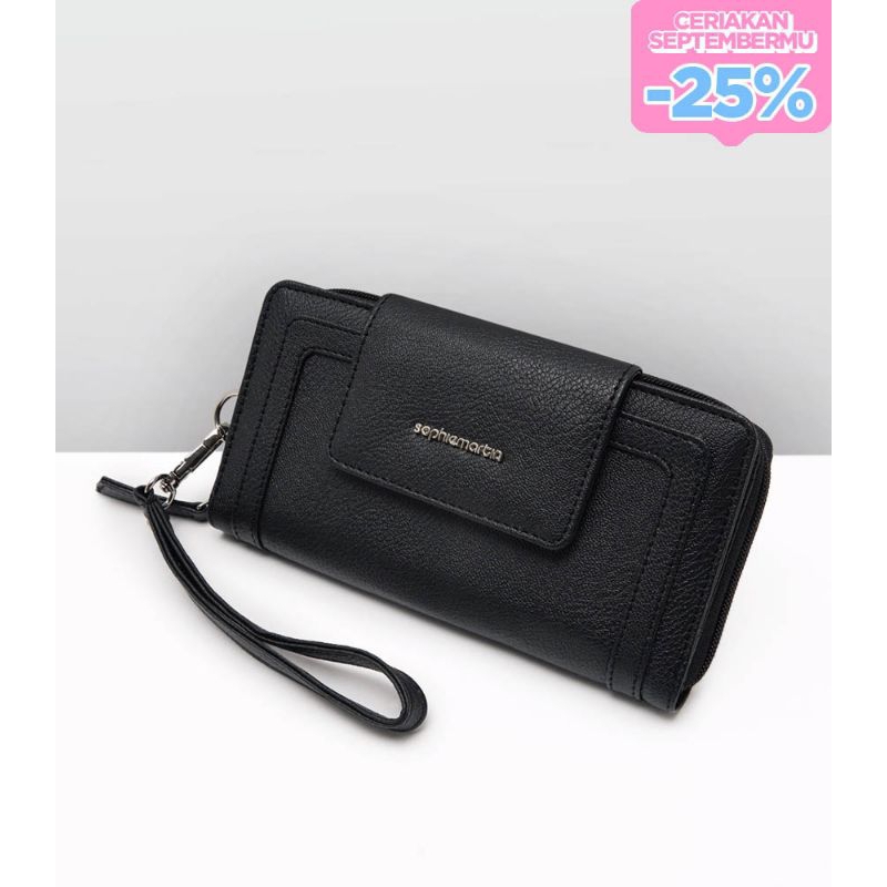 Dompet  Wanita Modeste Black Sophie Martin Paris