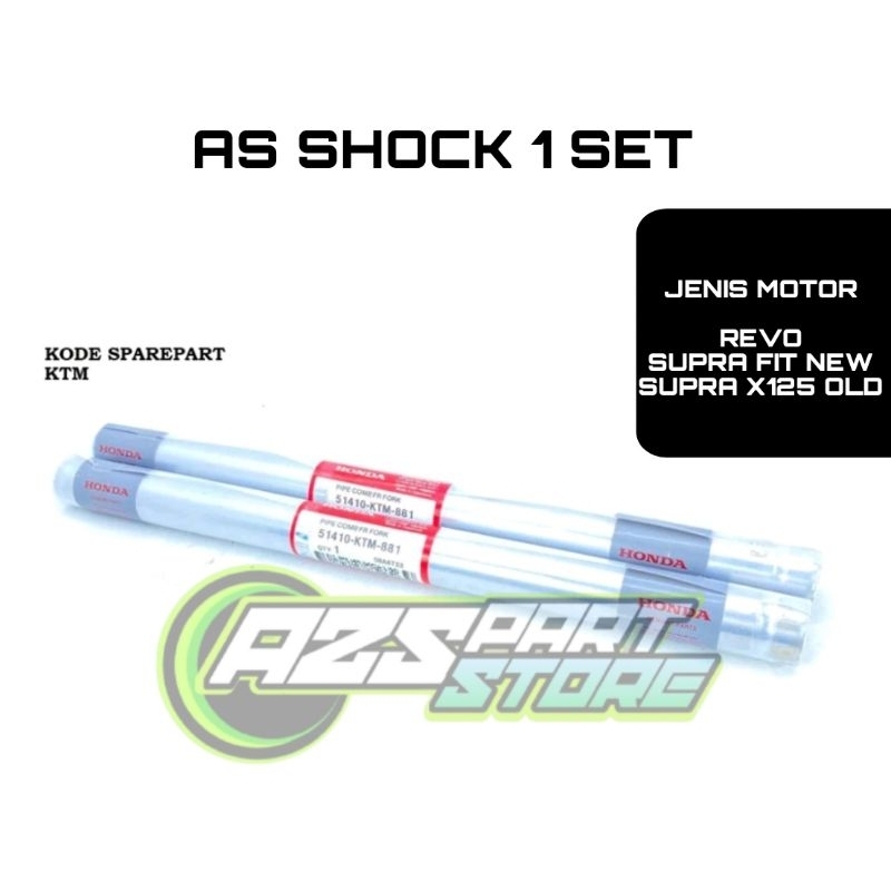 AS SHOCK SET HONDA KTM ORIGINAL REVO, SUPRA FIT NEW, SUPRA X 125