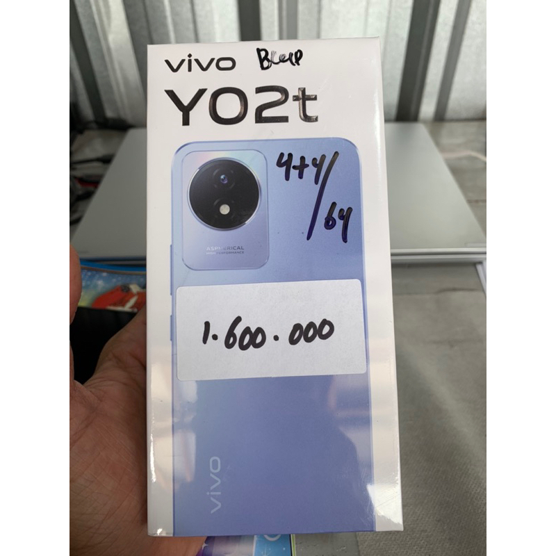 Vivo Y02T Ram 4+4 Internal 64Gb