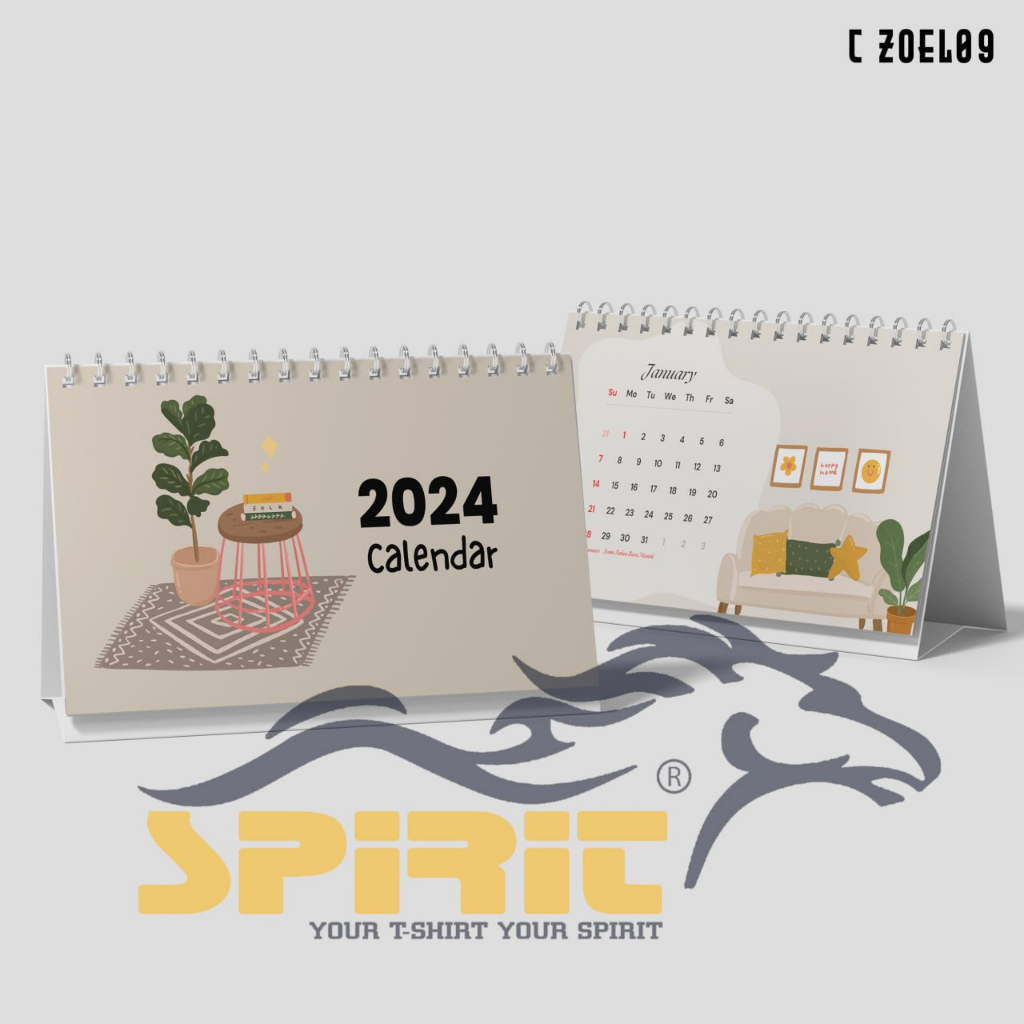 

Kalender Meja Tahun 2024 Beige / Kalender Duduk Tahum 2024 Ruangan Rumah Aesthetic