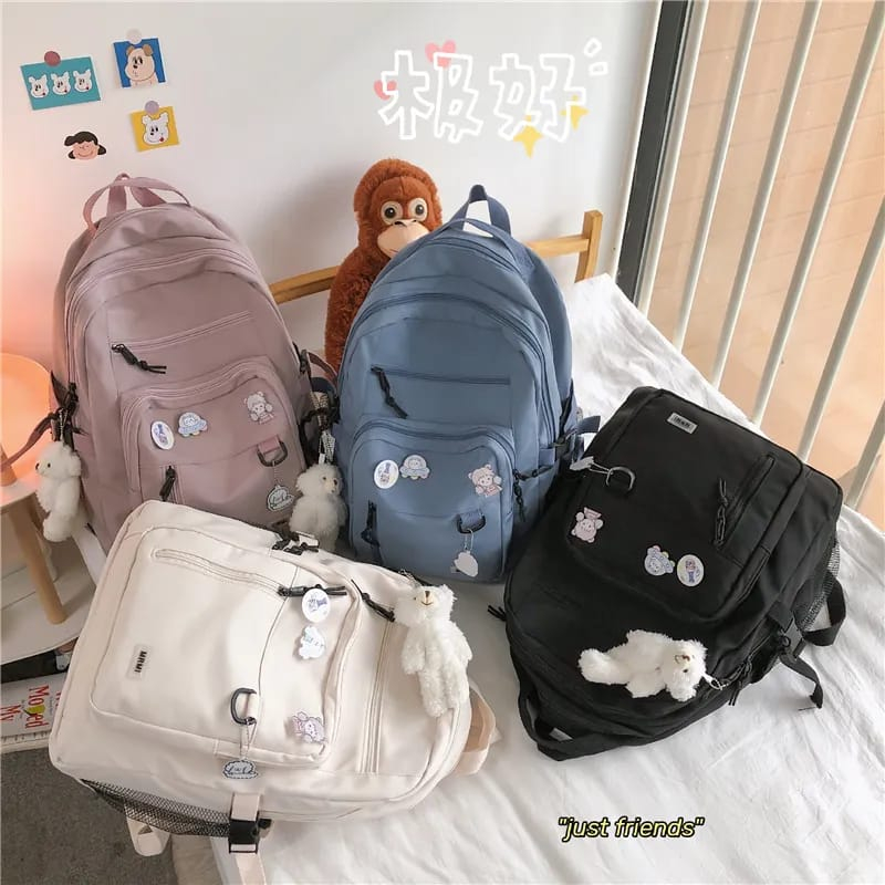 [NEW] Ransel Sekolah Wanita Ransel Laptop Berkapasitas Besar Backpack Kuliah by Durablebags