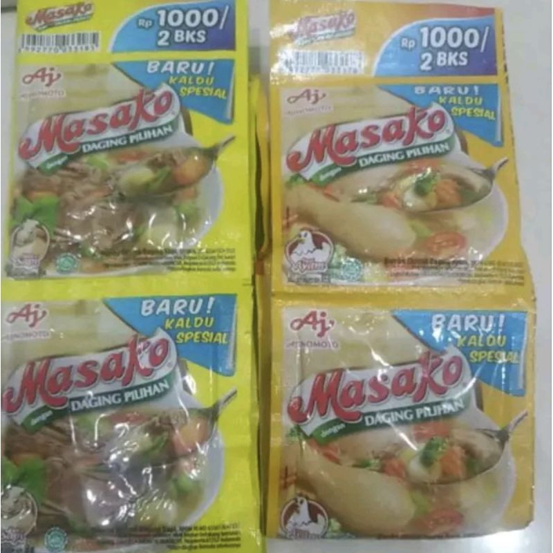 

masako rasa sapi dan ayam harga 1 renteng