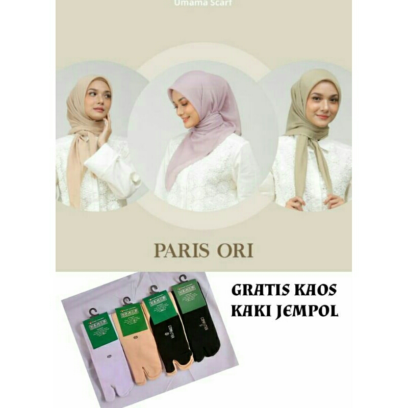 Umama Paris Ori Paris Jadul Hijab Segiempat