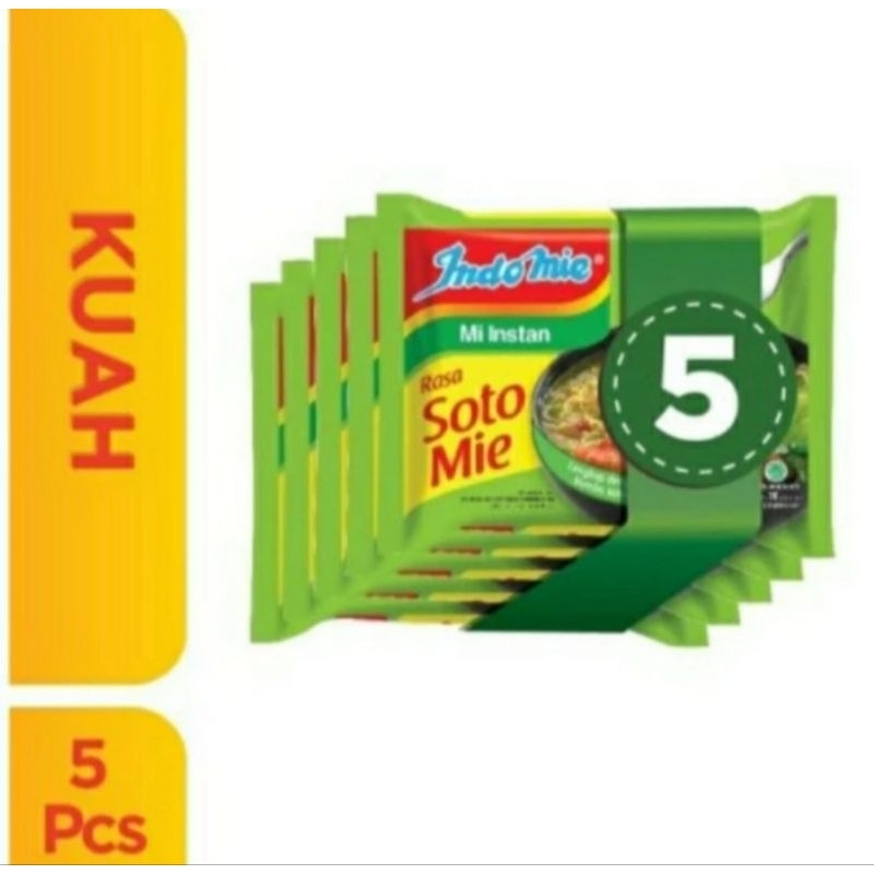 

INDOMIE SOTO MIE 5 PCS