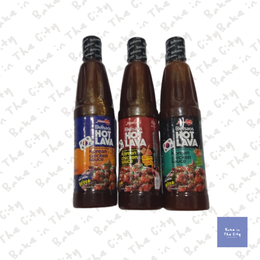

Saus Ayam Goreng Ala Korea Mamasuka Hot Lava - 160g