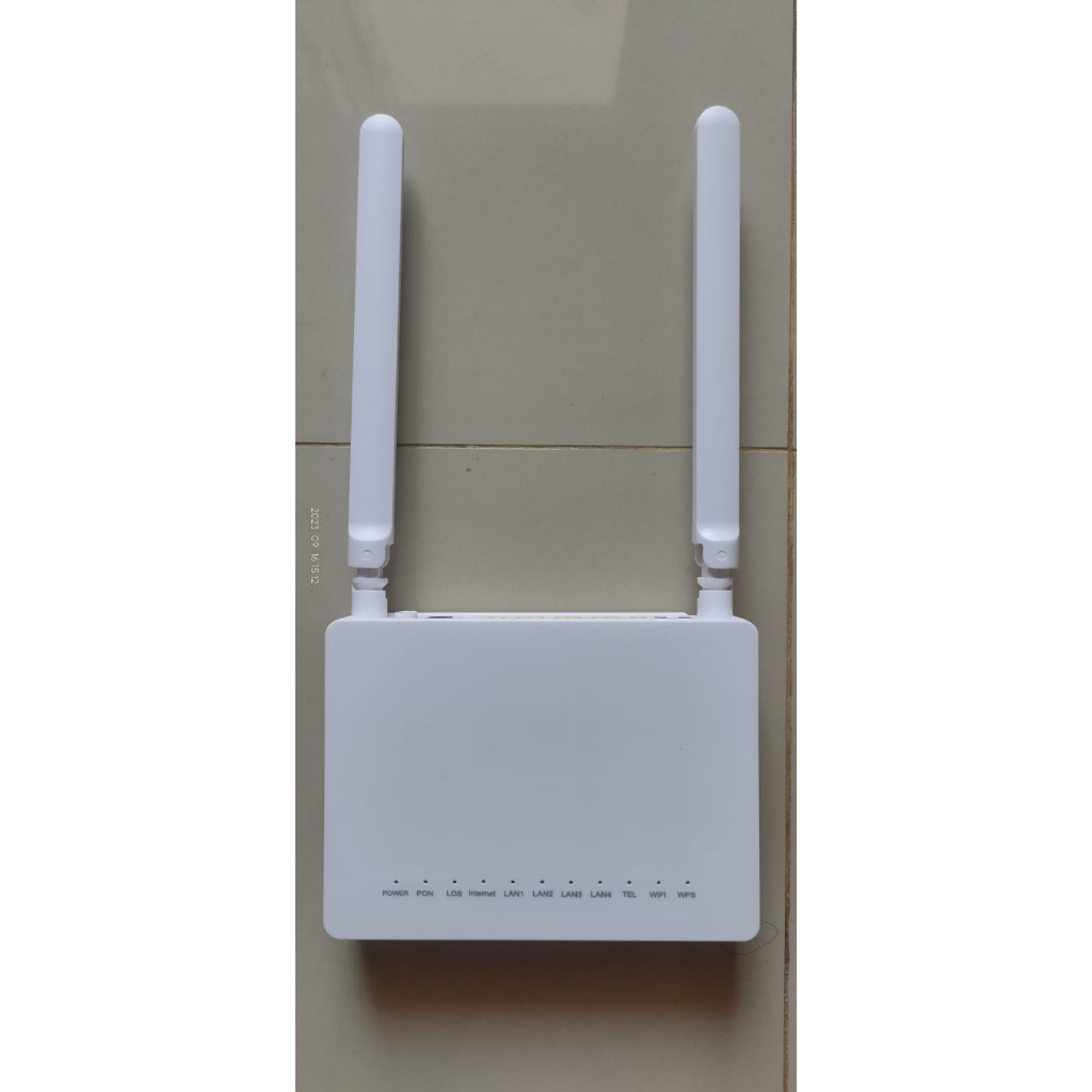 ONU ZTE F663NV3A XPON BARU PLUS ADAPTOR TANPA DUS