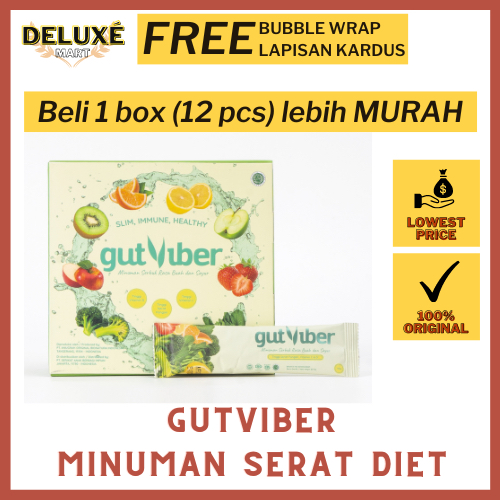 

GUTVIBER Minuman Serat untuk Diet (15 gr) - Sehat Alami