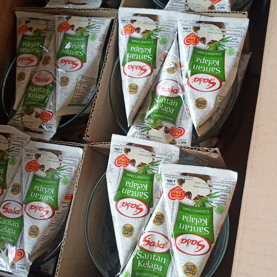 

Santan kara kemasan 3 pcs bonus mangkok cantik