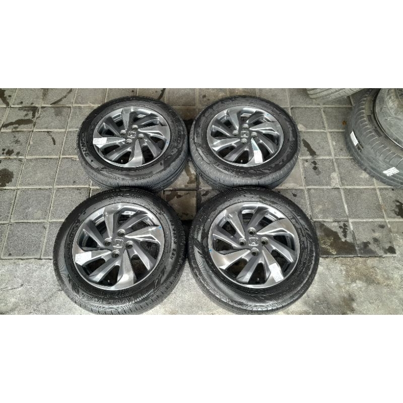 PAKET VELG DAN BAN BEKAS OEM COPOTAN MOBILIO RING 15 COCOK DI VIOS IGNIS CALYA SIGRA